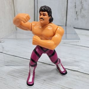 Vtg 1990 Titan Sports WWF "Ravishing Rick Rude" 4.5"t Wrestling Figure Punch Arm